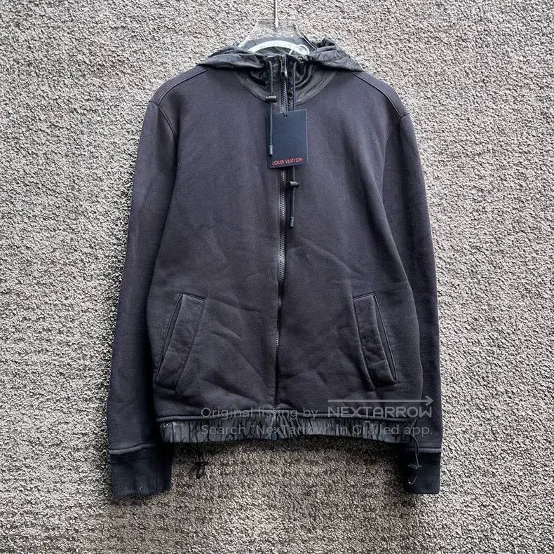 Louis Vuitton Louis Vuitton Black presbyopic zip-up hoodie jacket Size US S / EU 44-46 / 1 - 1 Thumbnail