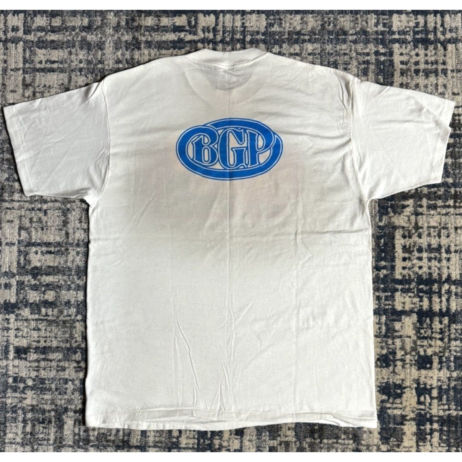 Vintage VINTAGE 1994 Bill Graham Presents Horde Festival T Shirt XL Blues Traveler 90s T-Shirt Men White Cotton Graphic Print Short Sleeve Crew Neck Logo Size US XL / EU 56 / 4 - 3 Thumbnail