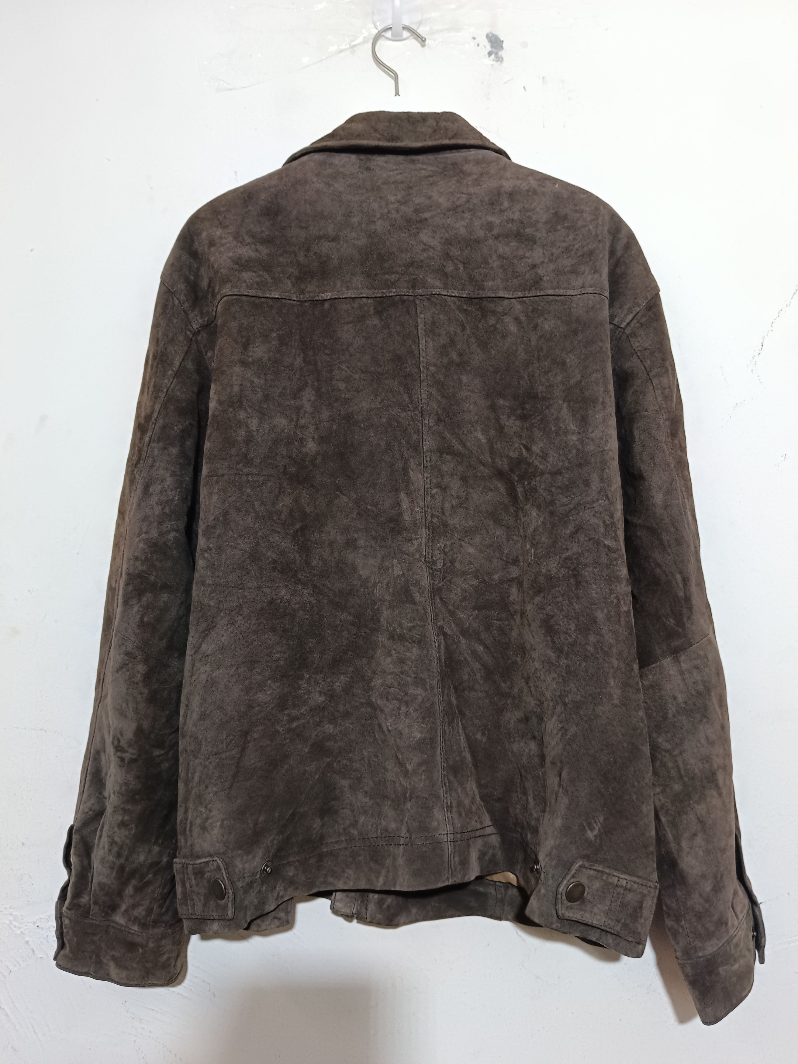 Eddie Bauer Eddie Bauer Seattle Suede Leather Jacket Size US L / EU 52-54 / 3 - 4 Thumbnail