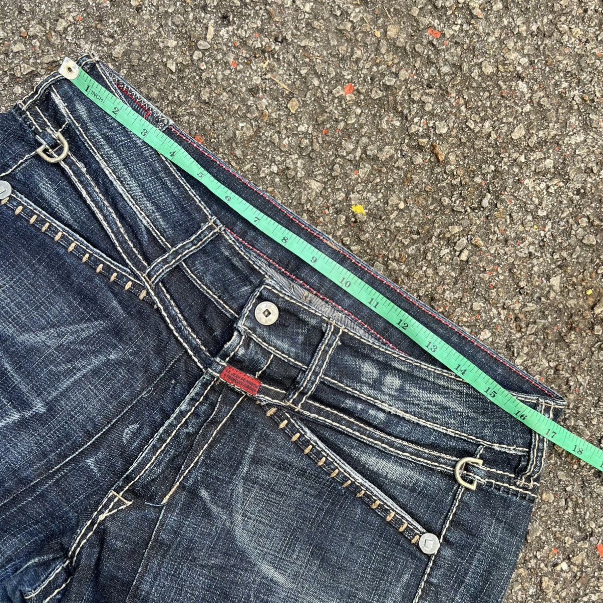 Marithe + Francois Girbaud Vintage Y2K Jeans MFG Girbaud Denim Punk Grunge Size US 32 / EU 48 - 6 Thumbnail