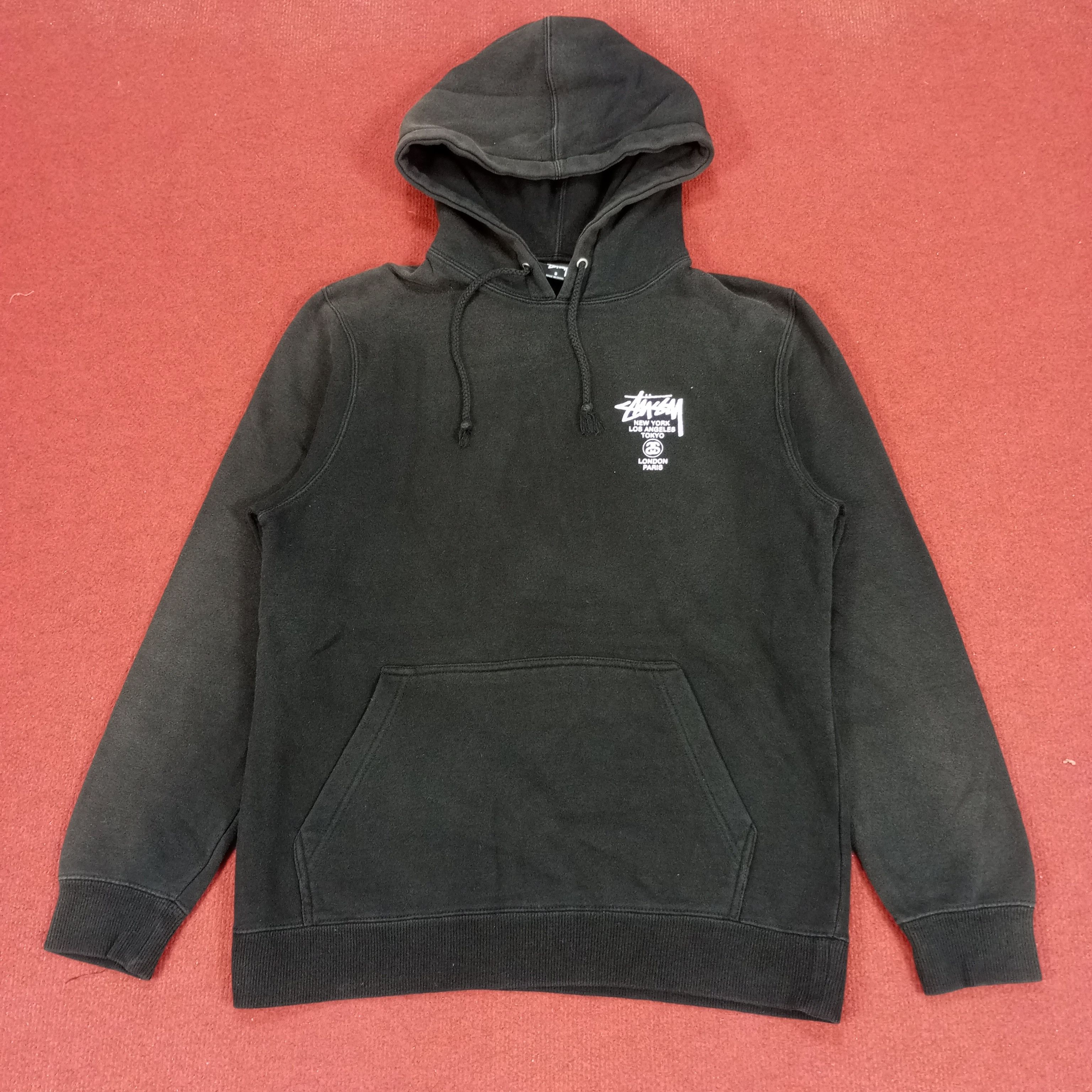 Stussy × Vintage Stussy Streetwear Skateboard Style Hoodies Size US S / EU 44-46 / 1 - 4 Thumbnail