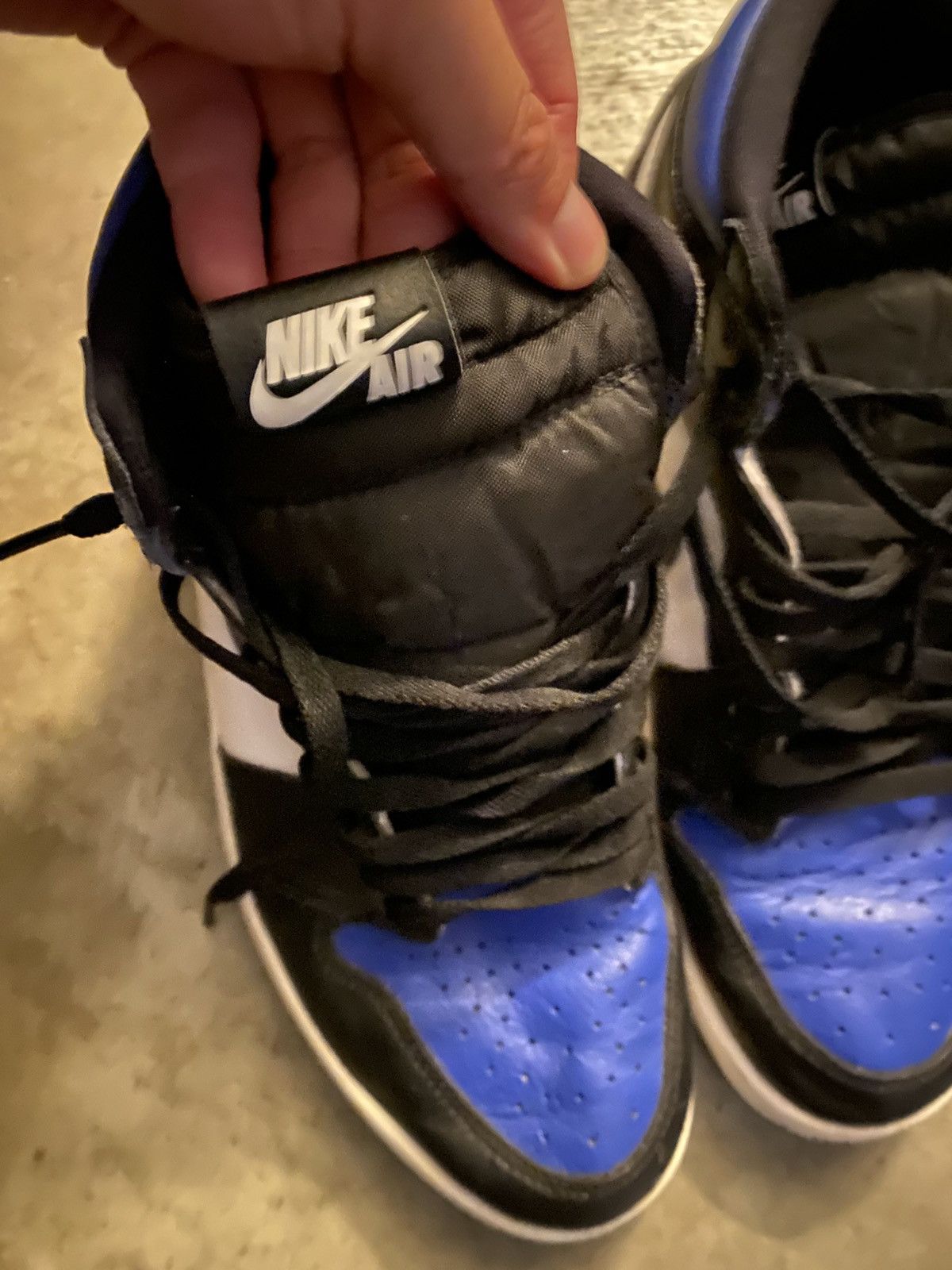 Jordan Brand Jordan 1 Royal Toe Size US 10 / EU 43 - 4 Thumbnail