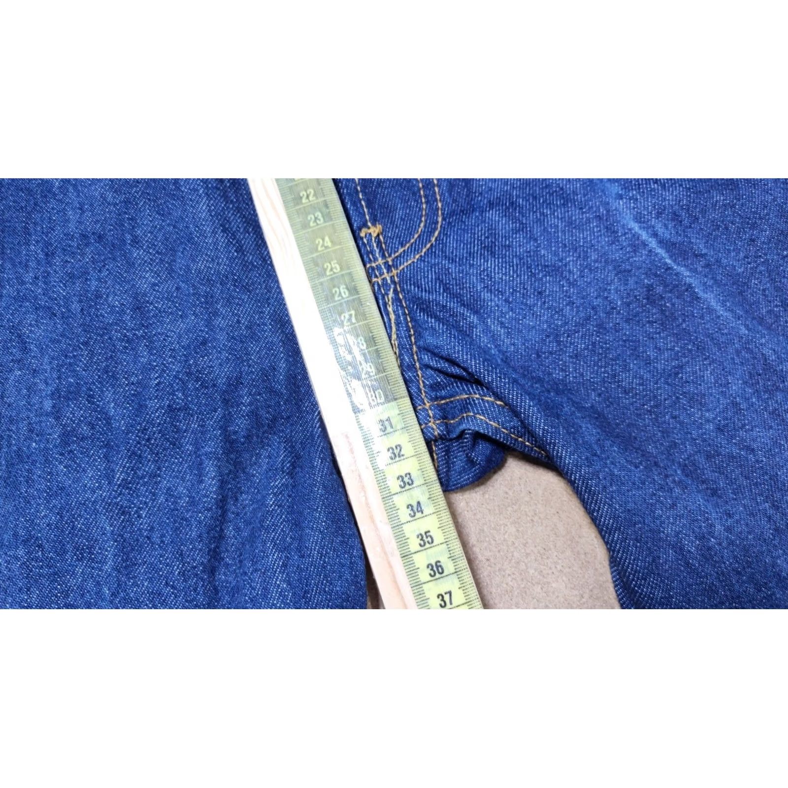 Levi's VINTAGE Levi's 501xx Jeans Denim Blue 34 34 Inseam 27 High Rise Button Fly Mens Regular Capri Short Style 501xx Size US 34 / EU 50 - 7 Thumbnail