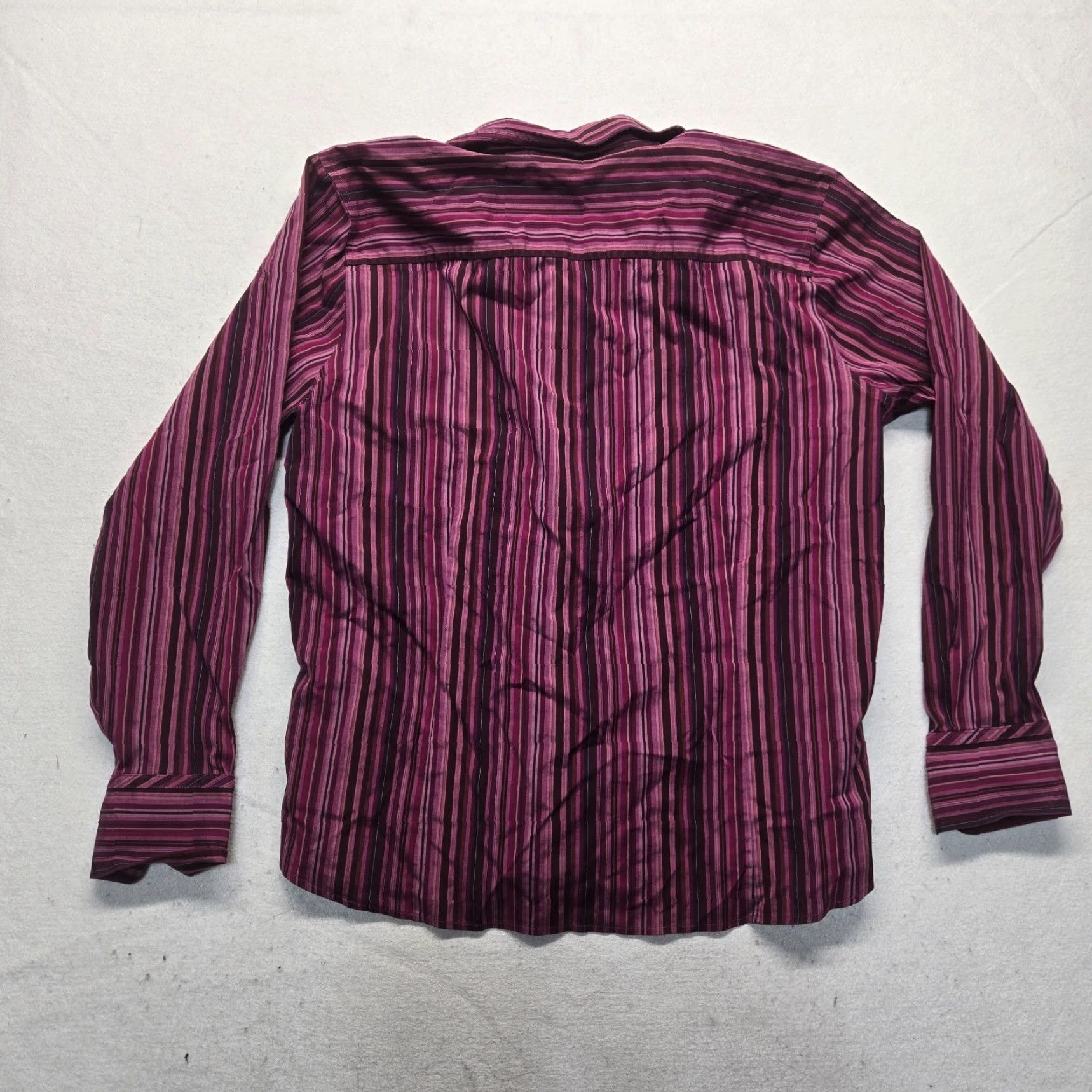 Eddie Bauer VINTAGE Eddie Bauer Purple Striped Button-Up Long Sleeve Shirt Adult Womens XL Size XL / US 12-14 / IT 48-50 - 7 Thumbnail