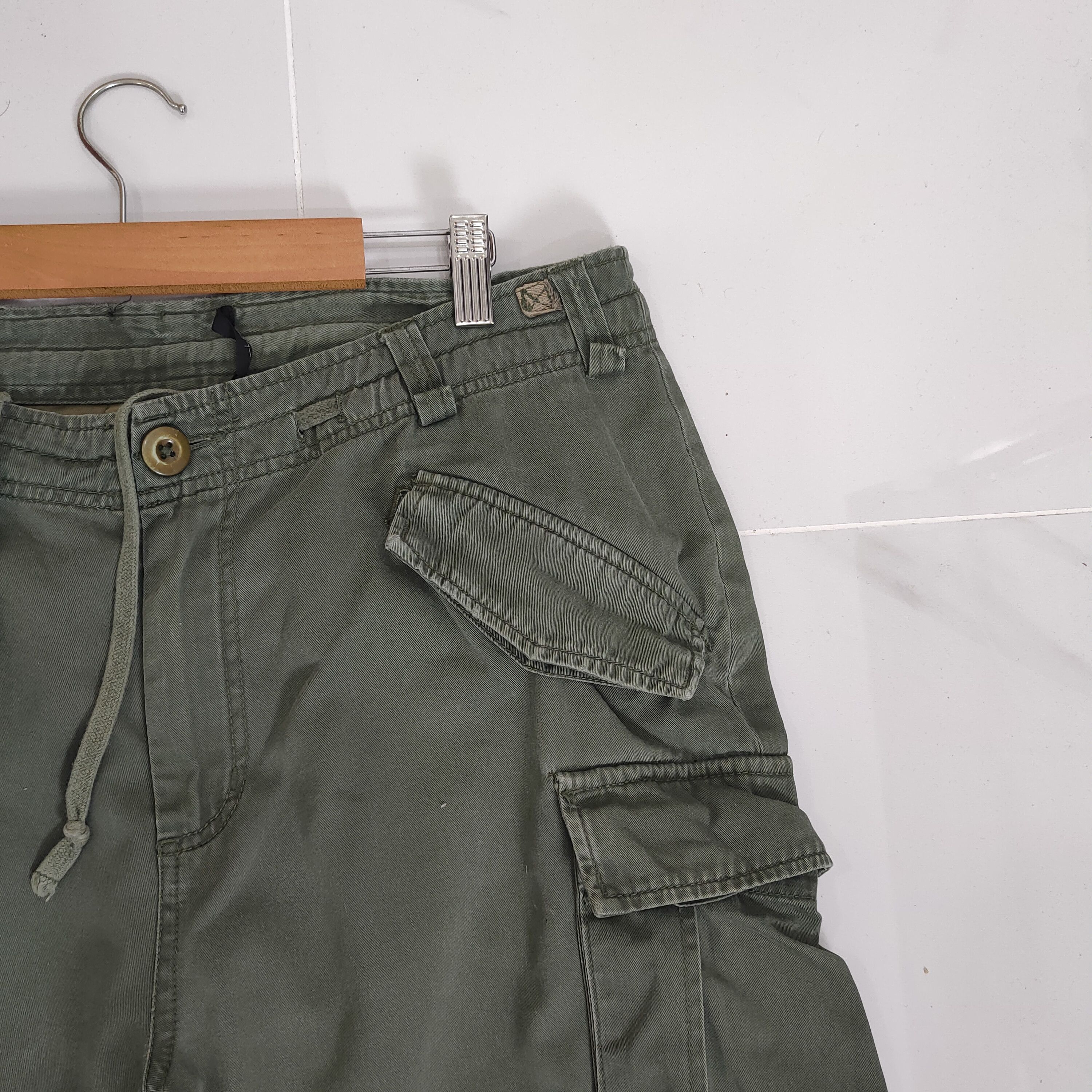 Japanese Brand VINTAGE JAPANESE BONDAGE CARGO PANTS Size US 34 / EU 50 - 5 Thumbnail