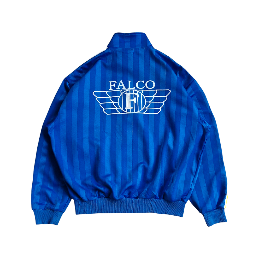 Asics 🔥RARE🔥Vtg 80s Asics Falco Tracktop Jacket Boxy Fit Size US L / EU 52-54 / 3 - 2 Thumbnail