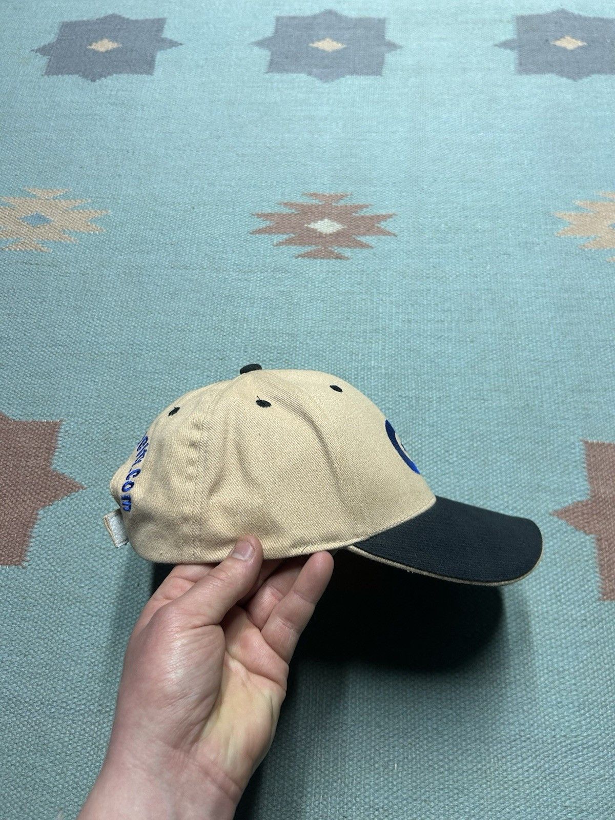 Vintage Vtg strap hat Chevy Graff car dealership bay city Michigan Size ONE SIZE - 10 Thumbnail