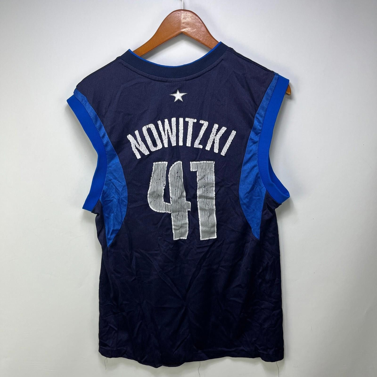 Adidas Vintage Dallas Mavericks Dirk Nowitzki Jersey Small Size ONE SIZE - 6 Thumbnail