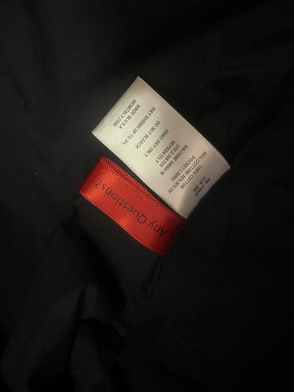 Monitaly Monitaly Military Service Jacket Type A Light Poplin Black Size US XS / EU 42 / 0 - 4 Thumbnail