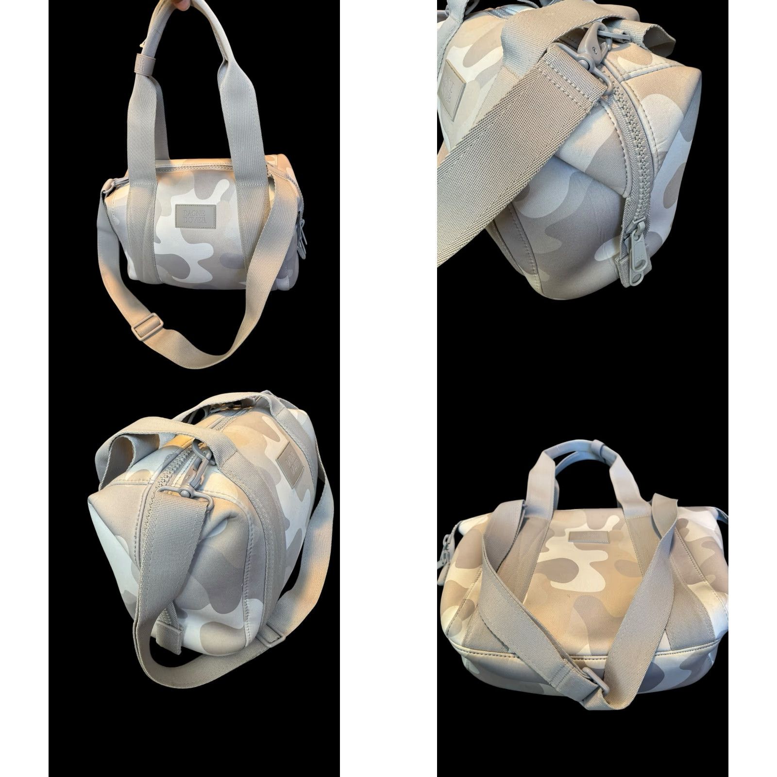 Dagne Dover Dagne Dover Carryall Bag Duffle Neoprene Camo Pink Medium Women Women's Size ONE SIZE - 9 Thumbnail