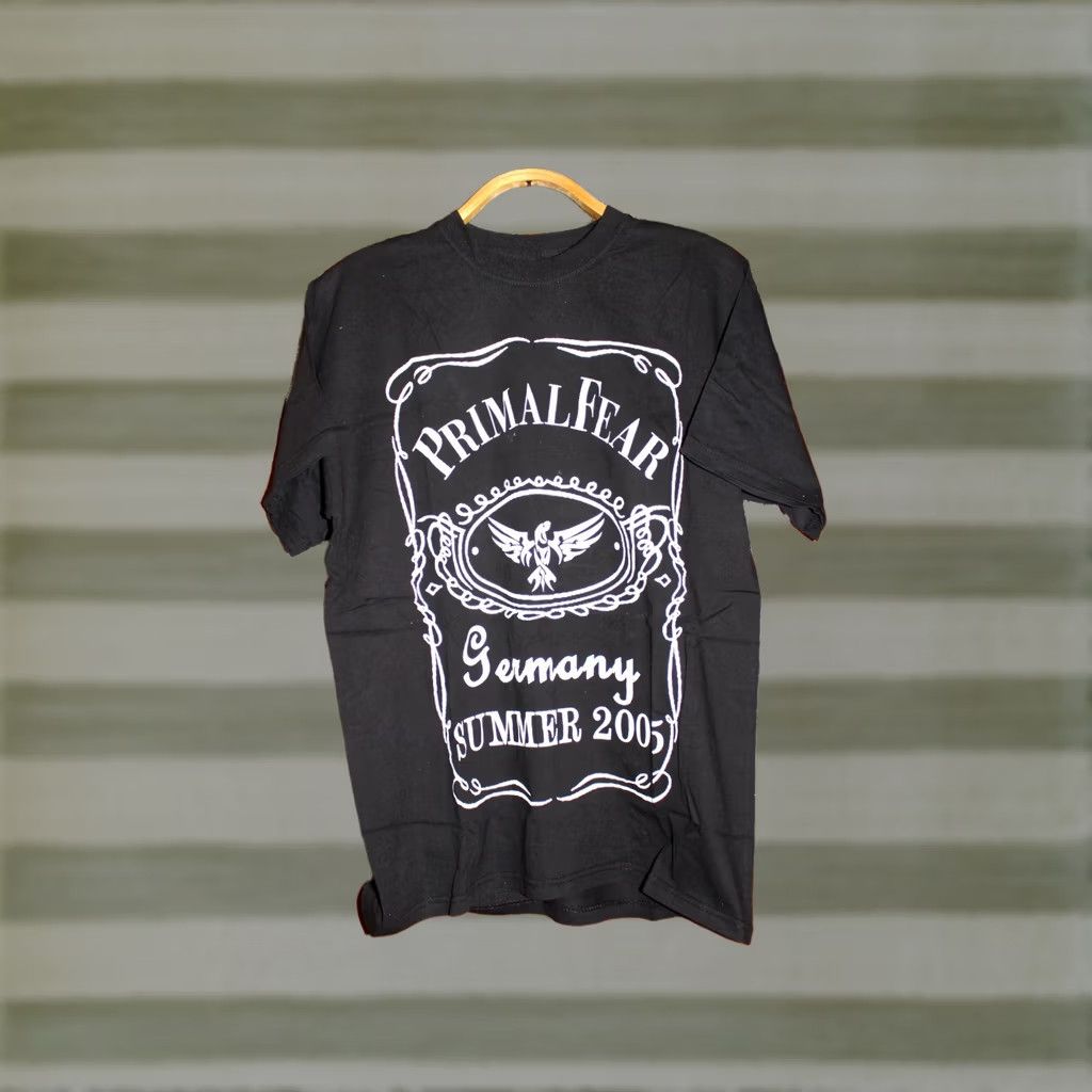 Vintage VINTAGE Primal Fear Germany Summer 2005 On tour T-shirt L Black Unbranded Unisex Adults Rock Shirt Mens Size US L / EU 52-54 / 3 - 1 Thumbnail