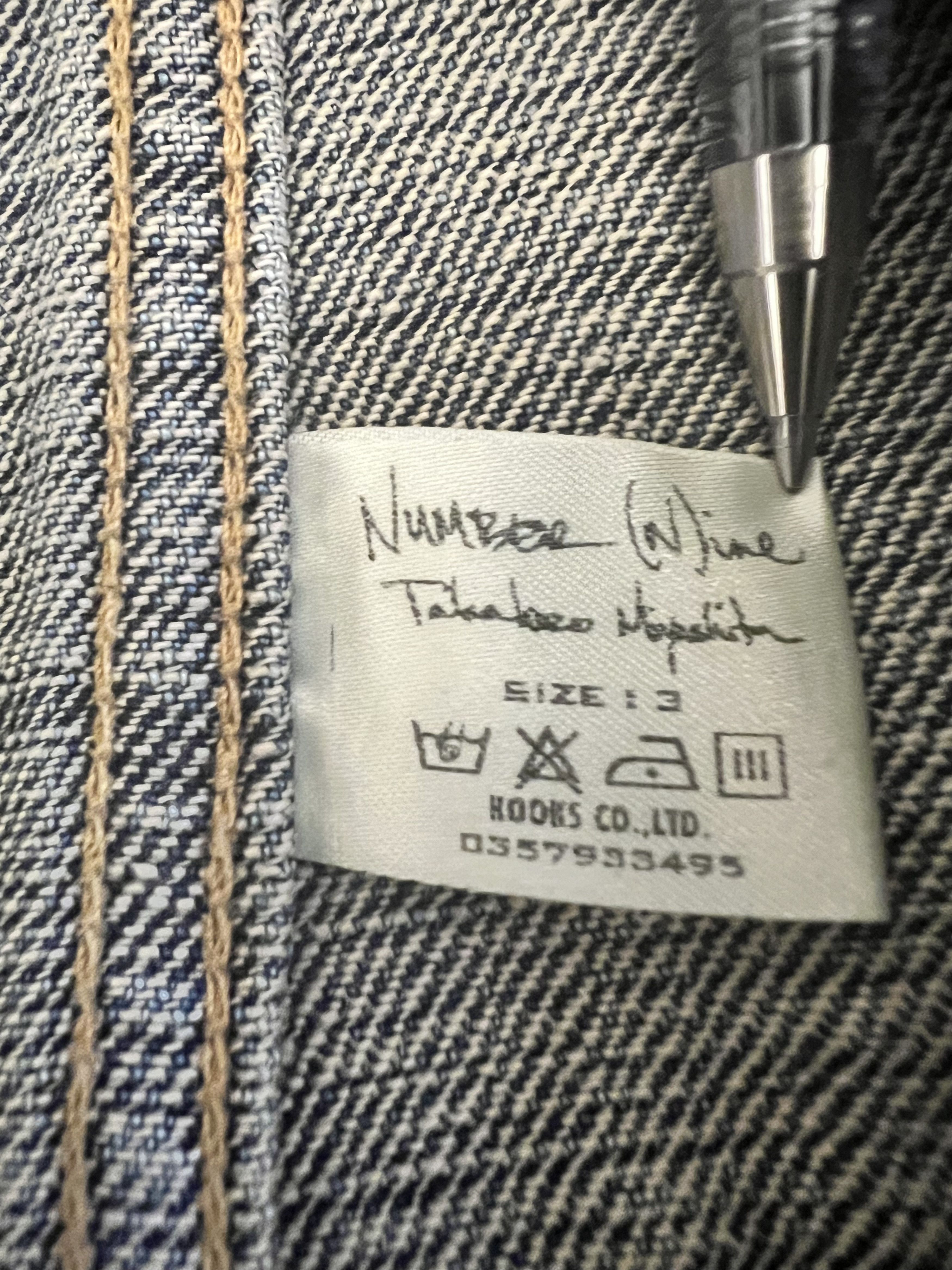 Number (N)ine Runway SS'04 "Dream Baby Dream" "Pain" Size US L / EU 52-54 / 3 - 13 Thumbnail