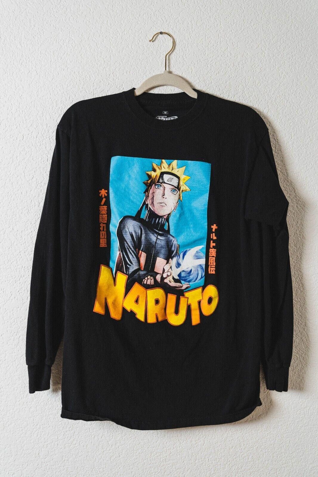 Designer Rare NWOT Naruto Shippuden Long Sleeve 2002/2007 Size M Size US M / EU 48-50 / 2 - 1 Thumbnail