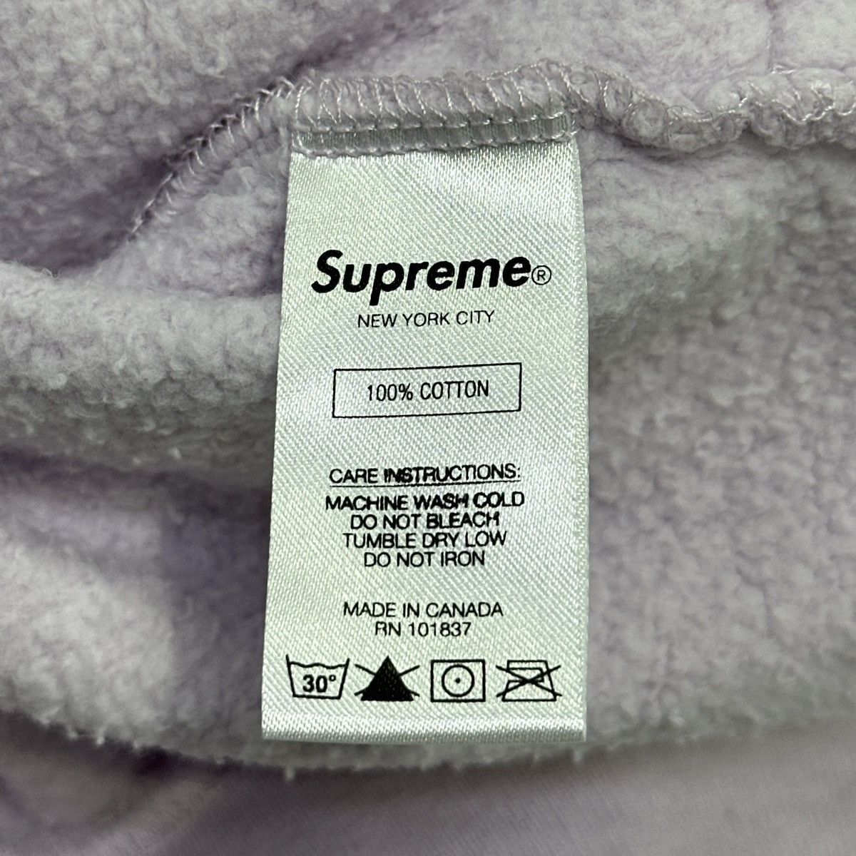 Supreme SUPREME CORNER LABEL HOODED SWEATSHIRT Size US M / EU 48-50 / 2 - 5 Thumbnail