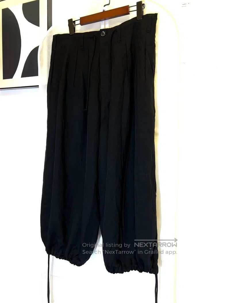 Yohji Yamamoto Yohji Yamamoto size 2 19 AW Pleated Tencel Barem pants Size US 28 / EU 44 - 6 Thumbnail