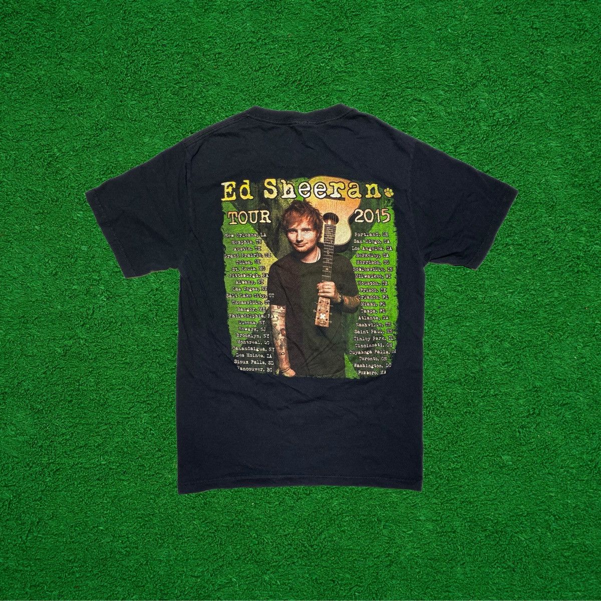 Band Tees 2015 Ed Sheeran Tour Tee (Small) Size US S / EU 44-46 / 1 - 2 Thumbnail