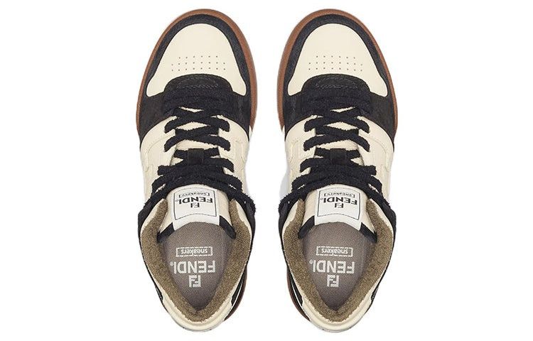 Fendi o1w1db10325 8E8358 Hi-Top Sneakers in Black & White Size US 11 / IT 41 - 3 Thumbnail