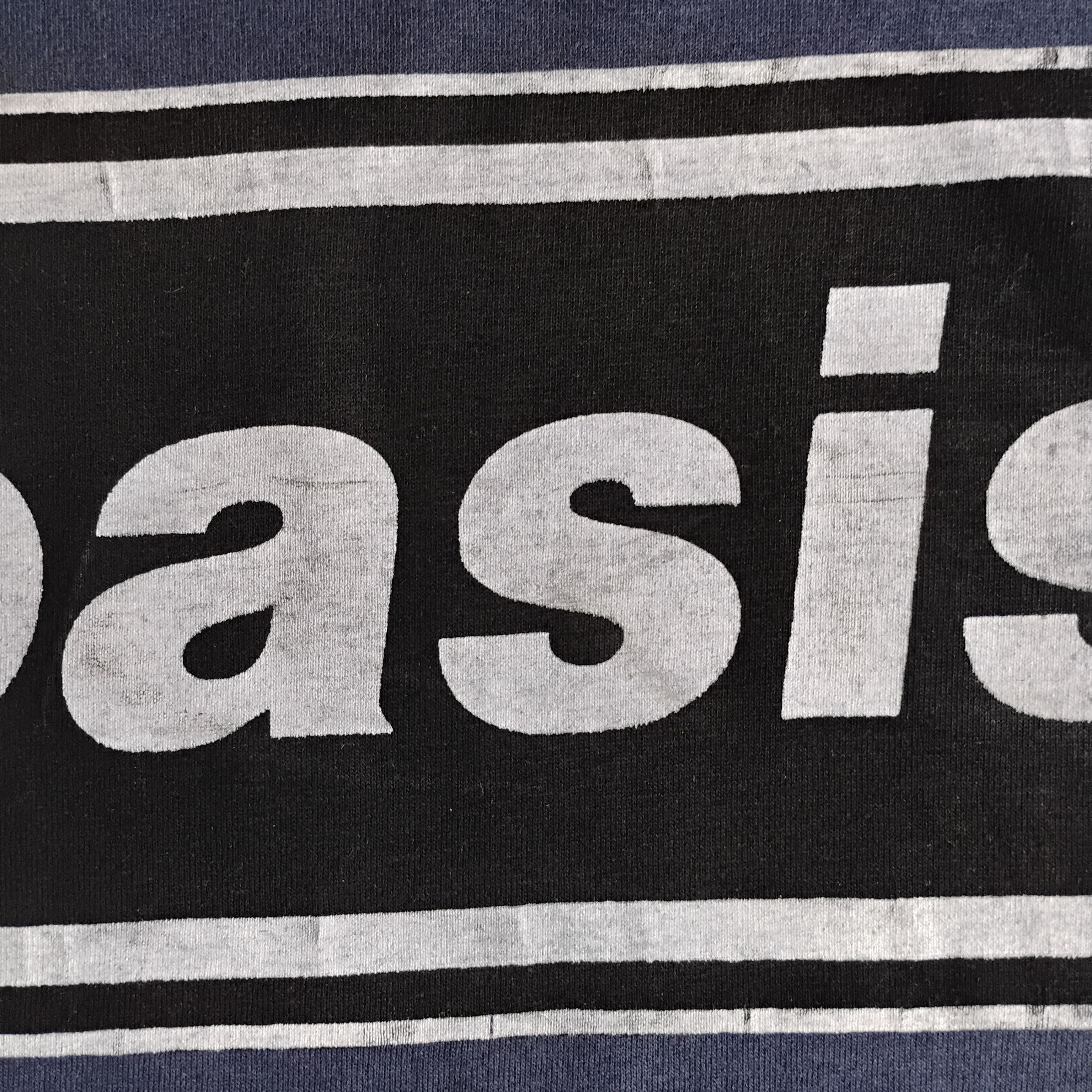 Band Tees OASIS t-shirt Tour Reunion Britpop XL NOT Radiohead Size US XL / EU 56 / 4 - 5 Thumbnail