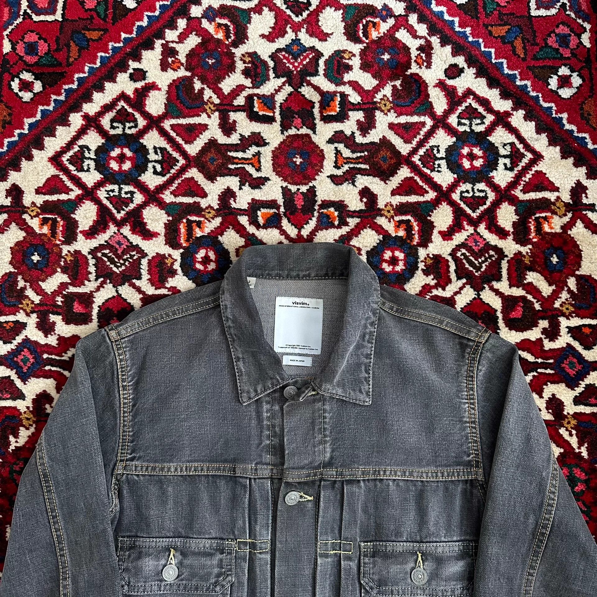 Visvim visvim 14aw 101 denim jacket black size 2 Size US M / EU 48-50 / 2 - 4 Thumbnail