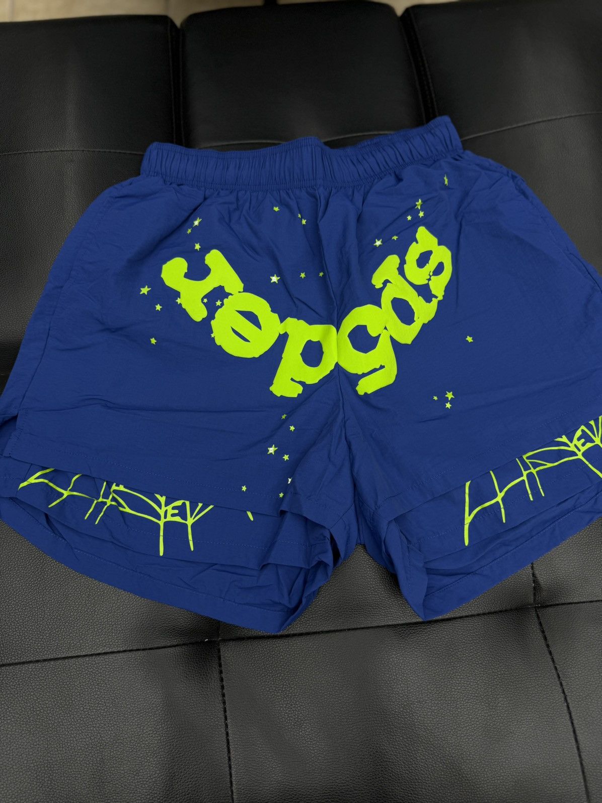 Sp5der Sp5der Worldwide 2025 Web Shorts Size Small (NEW) Size US 29 - 3 Thumbnail