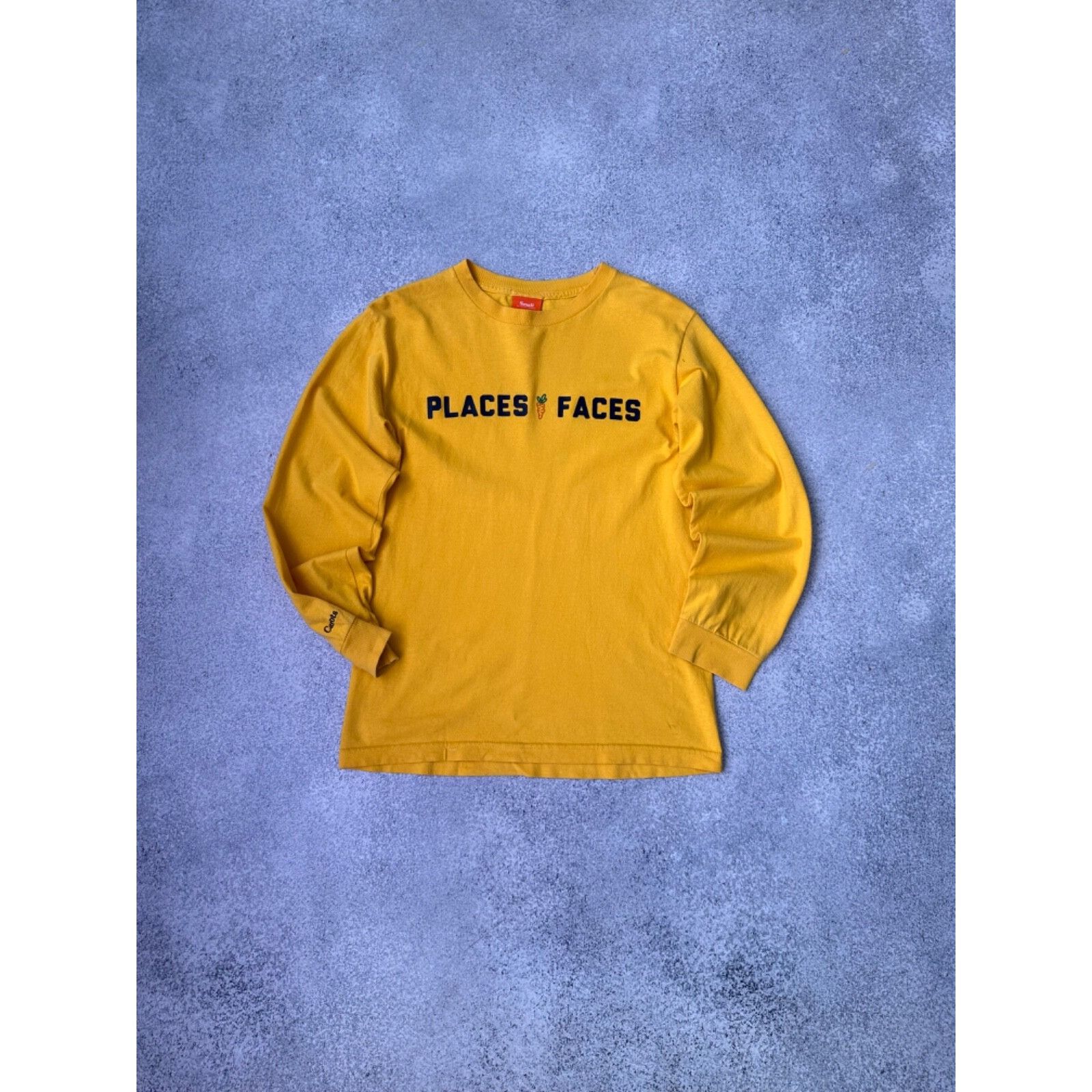 Places + Faces Places + Faces Carrot Orange Big Logo Long Sleeve Size US S / EU 44-46 / 1 - 1 Thumbnail