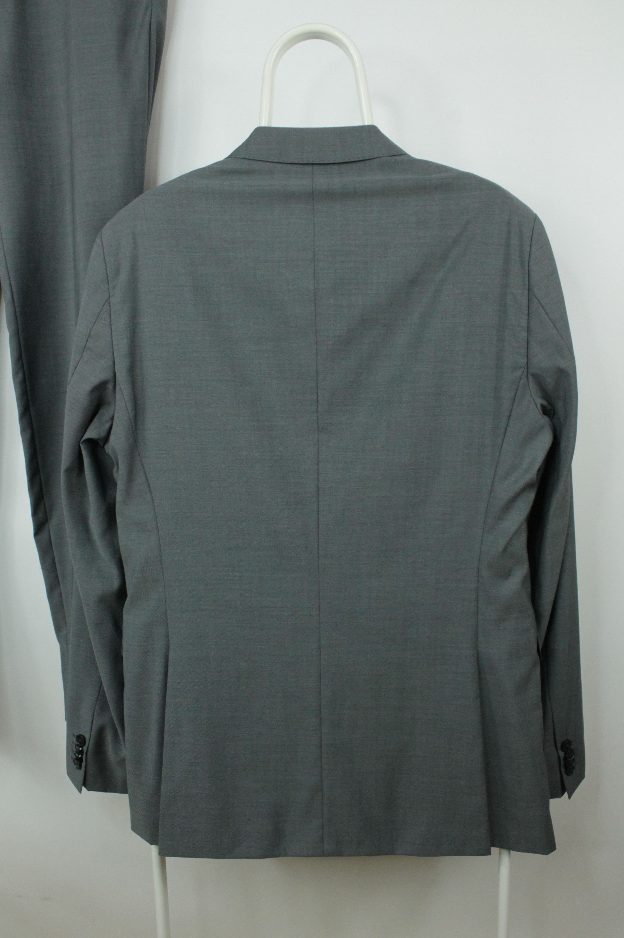 Hugo Boss Hugo Boss C-Jeffery/C-Simmons Gray Wool Formal Suit Men's Size 40L - 7 Thumbnail