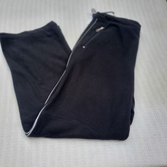 Designer B.U.M. Original Black Fleece Cinched Sz XL Pants Size 34" / US 12 / IT 48 - 2 Thumbnail