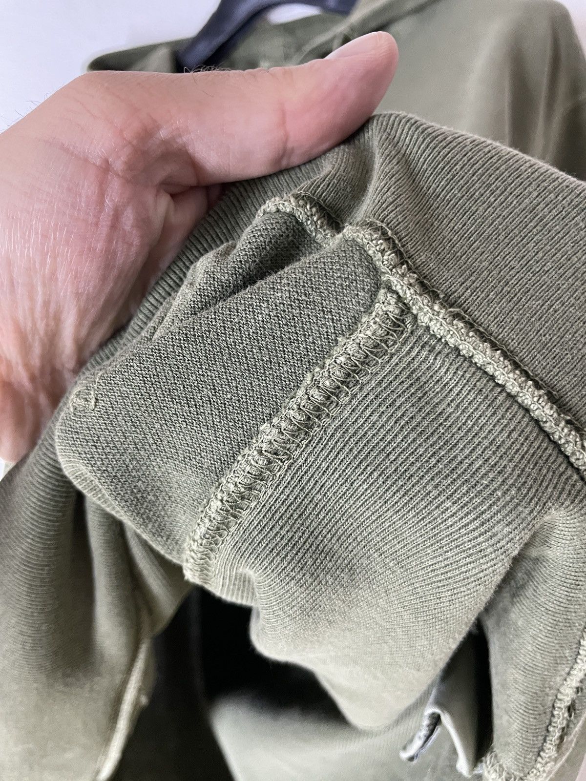 Polo Ralph Lauren Polo Ralph Lauren pique Vintage Olive Green Hoodie 90s Size US XL / EU 56 / 4 - 15 Thumbnail