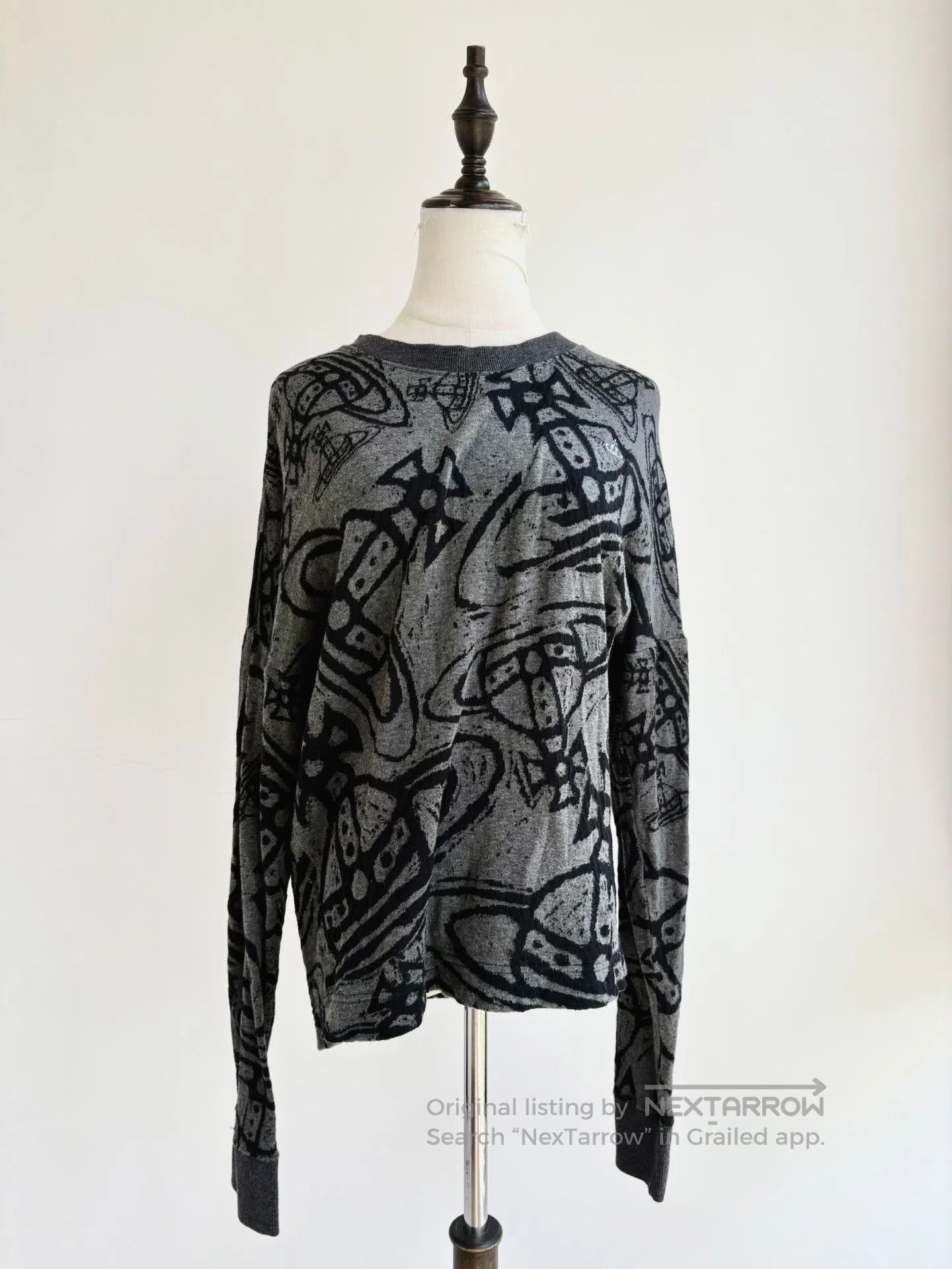 Vivienne Westwood Vivienne Westwood Saturn Print Knit Top. Size M / US 6-8 / IT 42-44 - 1 Thumbnail
