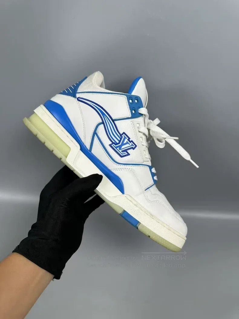Louis Vuitton Louis Vuitton Blue Sky and White Cloud Casual Shoes Size US 7 / EU 40 - 7 Thumbnail