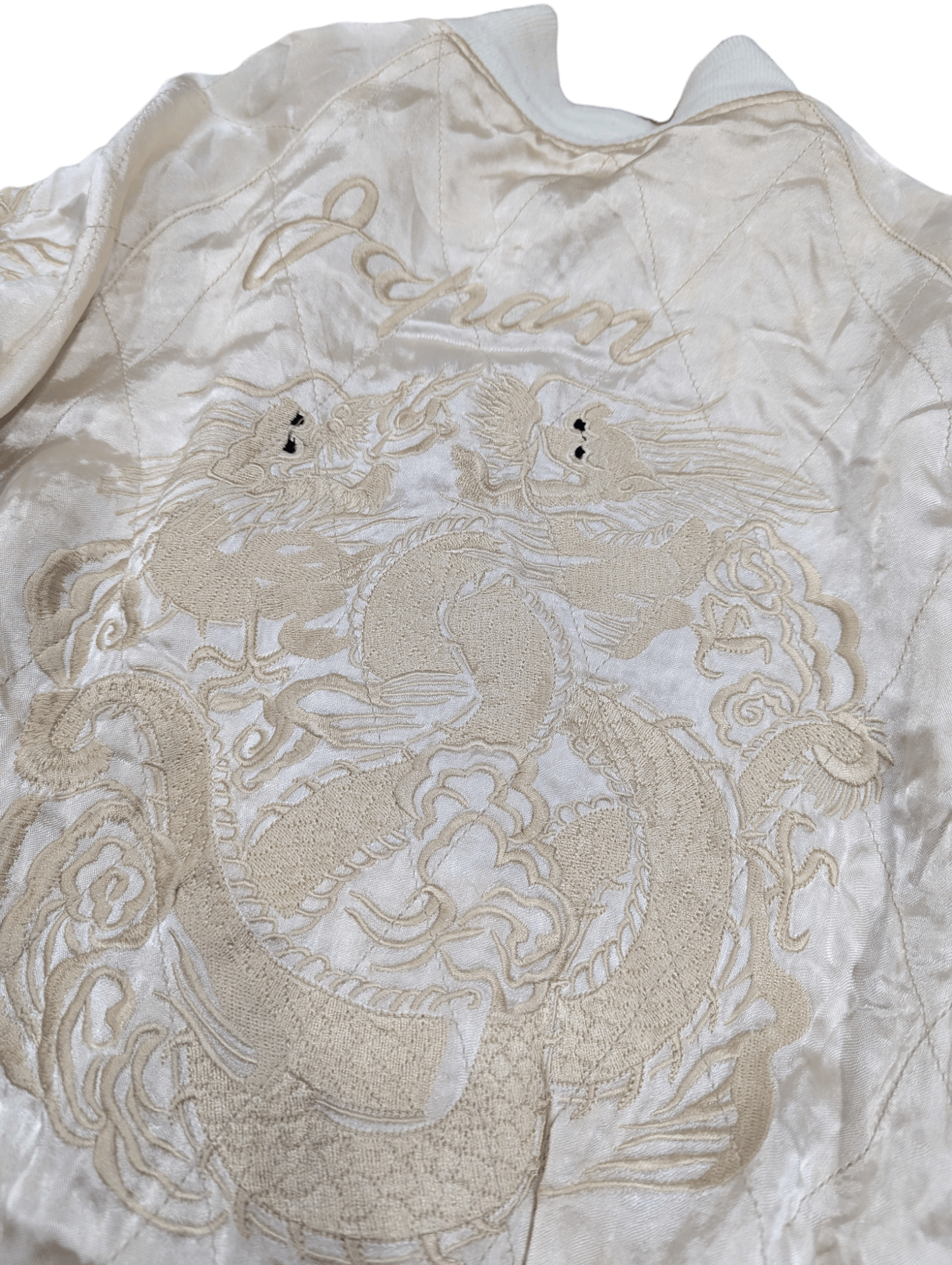 Japanese Brand SUKAJAN JACKET EMBROIDERY DRAGON TIGER REVERSIBLE Size US S / EU 44-46 / 1 - 8 Thumbnail