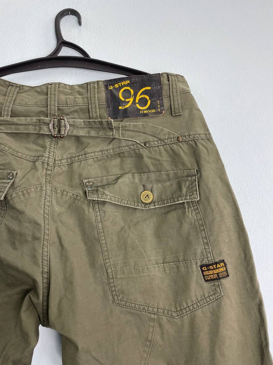 G-Star Vintage pants G Star Raw 96 denim baggy flared Japan Elewood Size US 32 / EU 48 - 4 Thumbnail