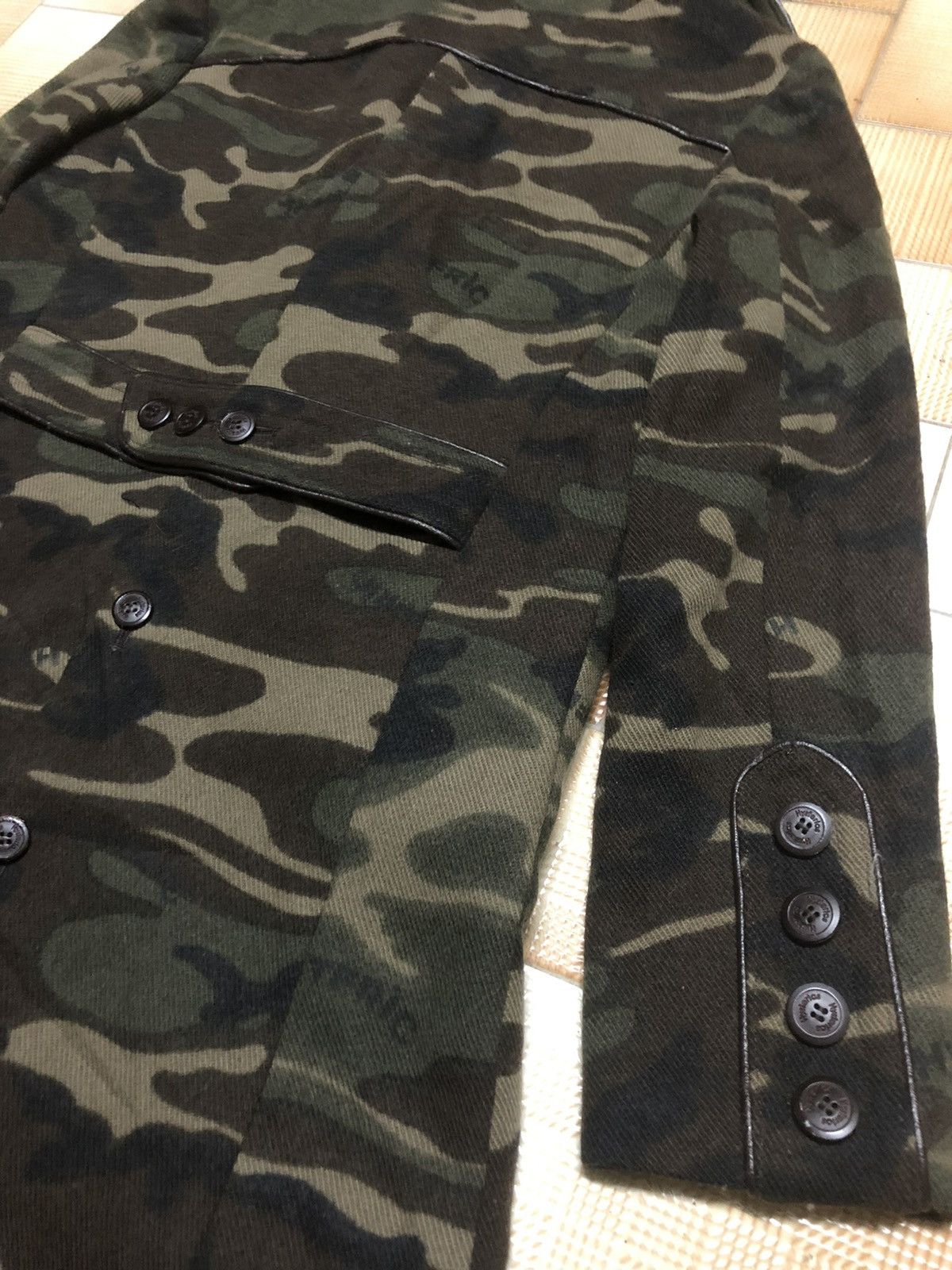 Hysteric Glamour WINTER OFFER❄️VINTAGE HYSTERIC GLAMOUR CAMOUFLAGE TRENCH COAT Size M / US 6-8 / IT 42-44 - 7 Thumbnail