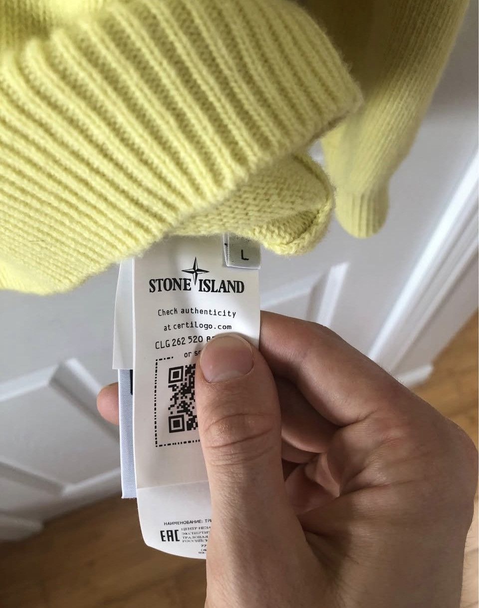 Stone Island Stone Island Lambswool Sweater Size US L / EU 52-54 / 3 - 4 Thumbnail