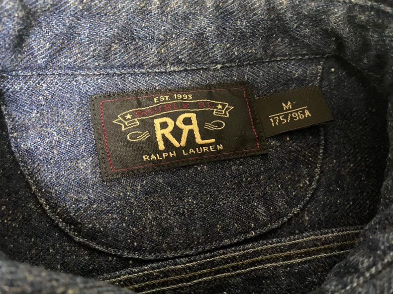 RRL Ralph Lauren RRL Ralph Lauren Old blend blue dye workwear snowflake den Size US M / EU 48-50 / 2 - 7 Thumbnail