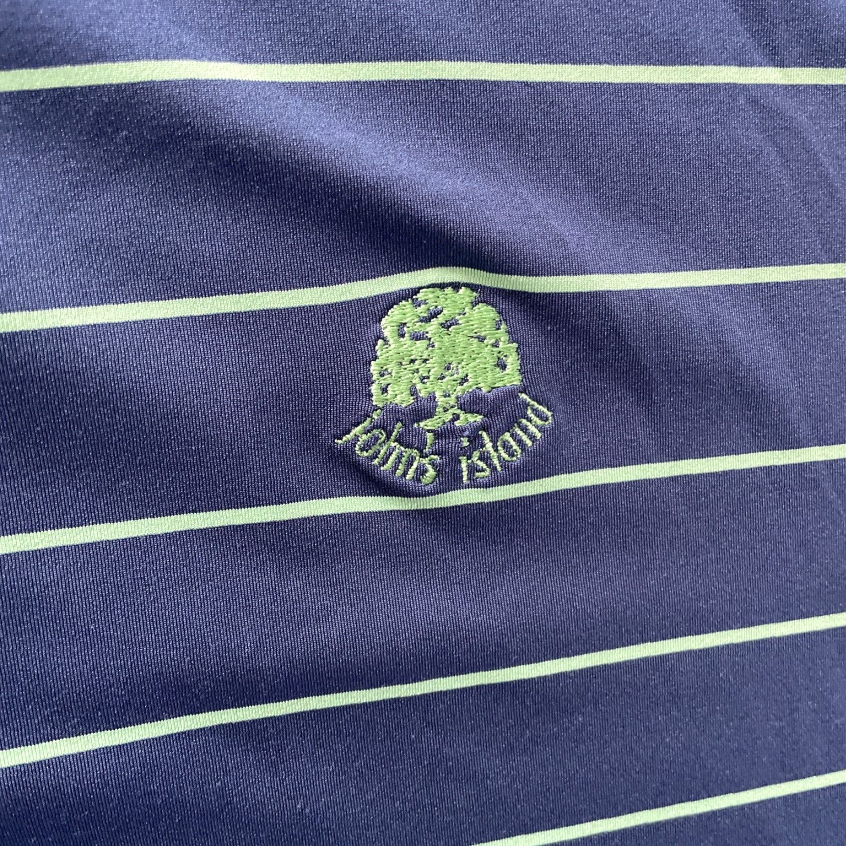 Peter Millar Peter Millar Summer Comfort Blue Striped Performance Golf Polo Men L Relaxed Shirt Size US L / EU 52-54 / 3 - 4 Thumbnail