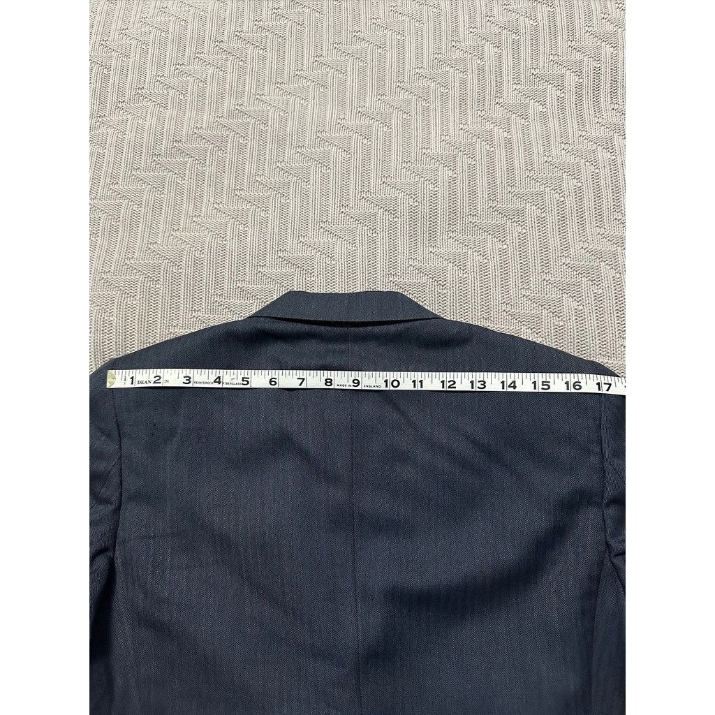 Bruno Piattelli Bruno Piattelli for Barney's navy cashmere wool suit Size 40R - 12 Thumbnail