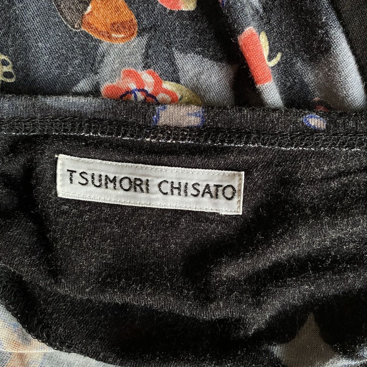 Tsumori Chisato TSUMORI CHISATO Black Top with Colorful Fantasy Print Size XS / US 0-2 / IT 36-38 - 11 Thumbnail