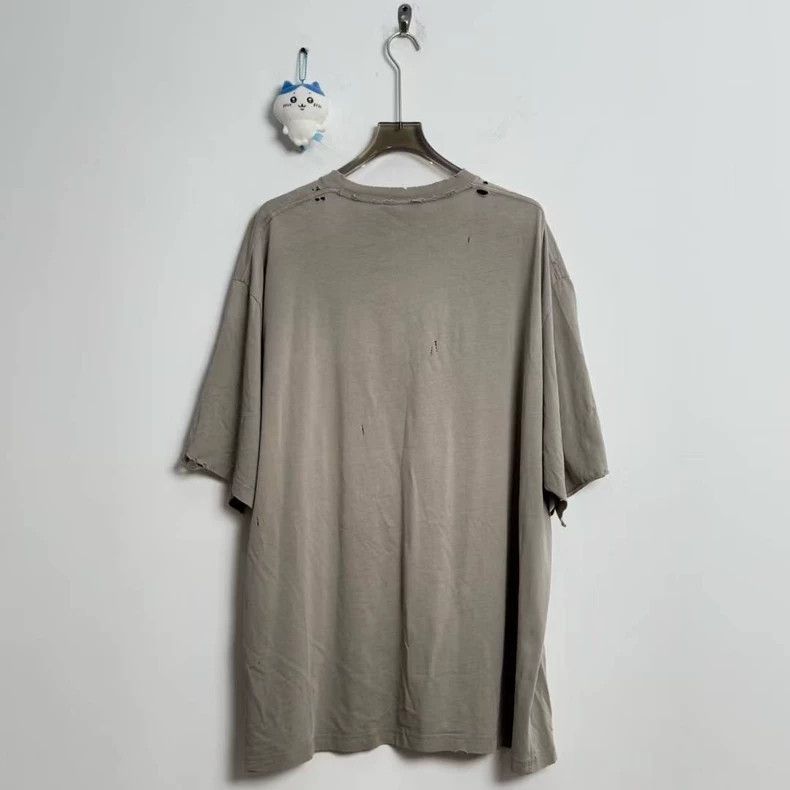 Balenciaga Balenciaga Mosaic destruction letter logo short sleeve Size US XXL / EU 58 / 5 - 3 Thumbnail