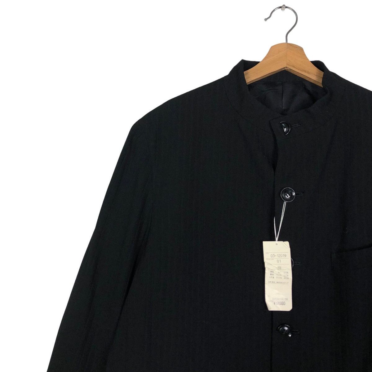 Issey Miyake 🔥Vintage Chore Work Jacket Barreaux Japan Made Rich Black Size US M / EU 48-50 / 2 - 7 Thumbnail