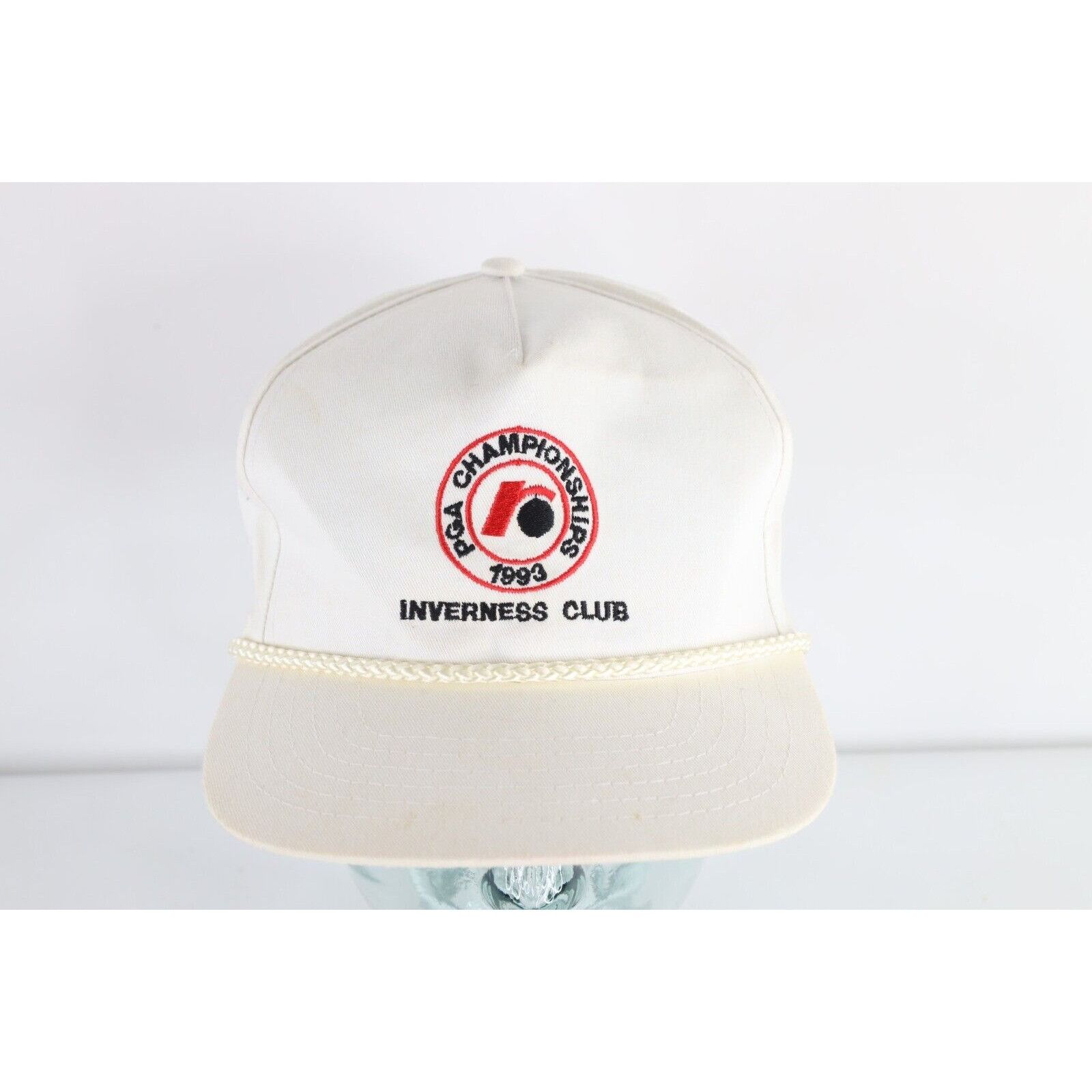 Vintage Vintage 90s Distressed Spell Out 1993 PGA Championship Hat Size ONE SIZE - 1 Thumbnail