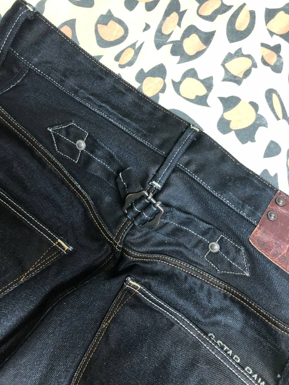 G-Star × Vintage Vintage G-Star Raw Denim Pants Avant Garde Size US 32 / EU 48 - 5 Thumbnail