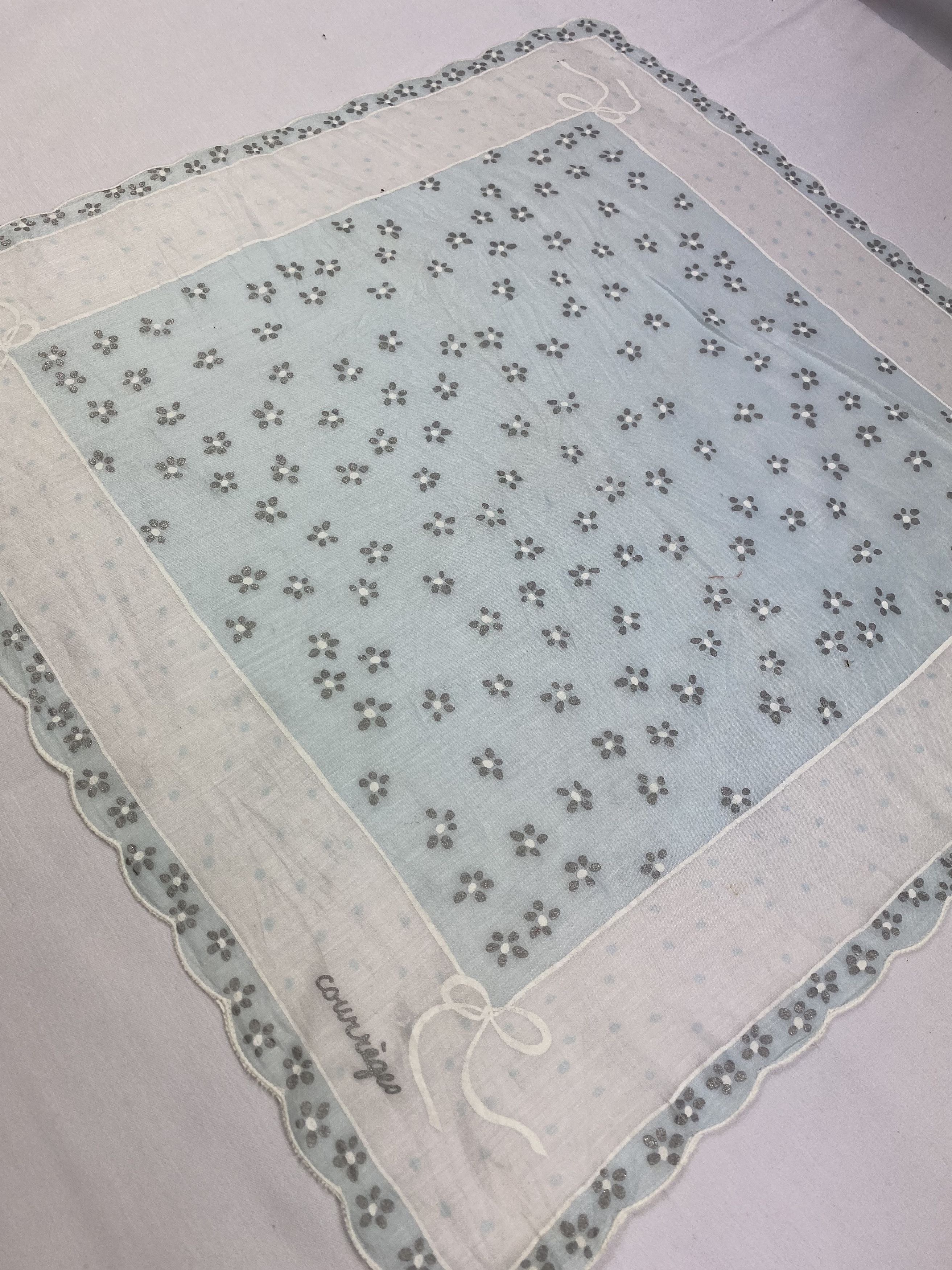 Courreges × Vintage Courreges Handkerchief / Bandana / Neckerchief Size ONE SIZE - 4 Thumbnail
