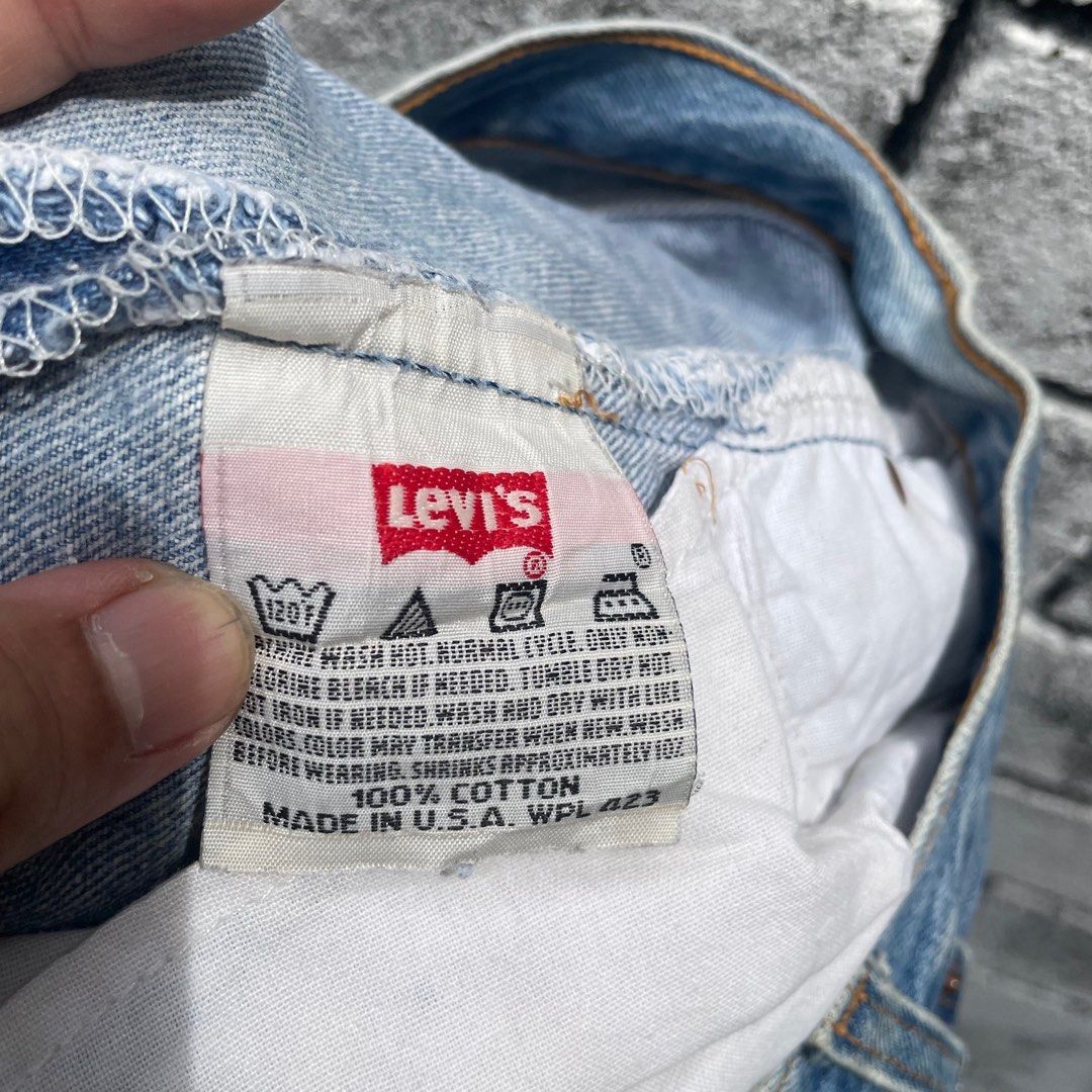 Levi's × Levi's Vintage Clothing × Vintage Size 28 Vintage Levis 501 Jeans Denim USA Size US 28 / EU 44 - 9 Thumbnail
