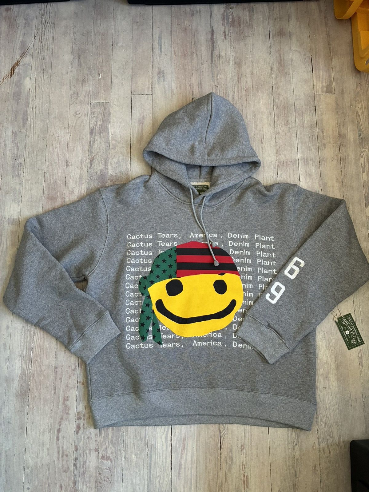Cactus Plant Flea Market × DENIM TEARS Denim Tears x CPFM Cactus Tears Hoodie Size US XXL / EU 58 / 5 - 1 Thumbnail