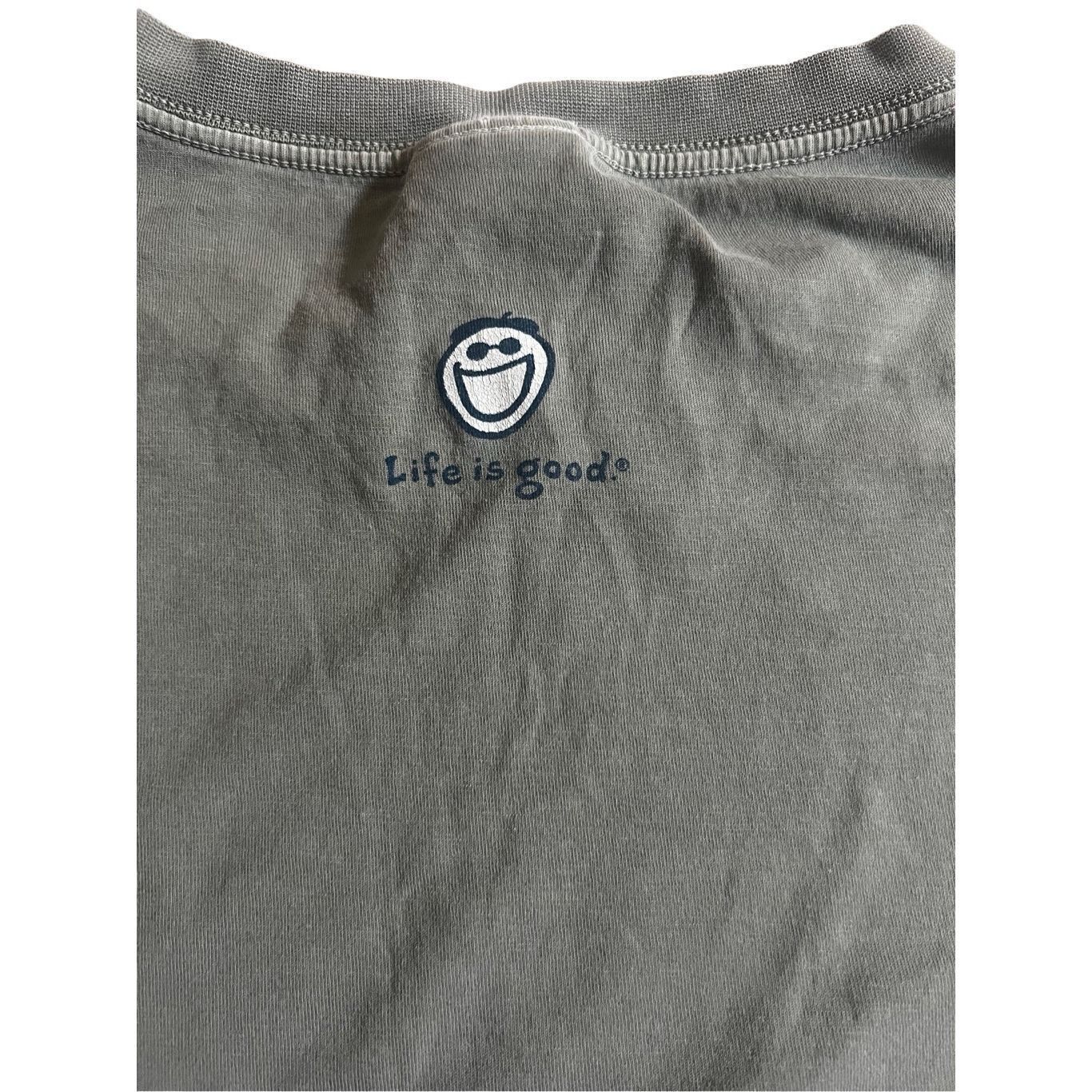 Life is Good Life is Good Tenis T shirt Shirt XL Size US XL / EU 56 / 4 - 4 Thumbnail