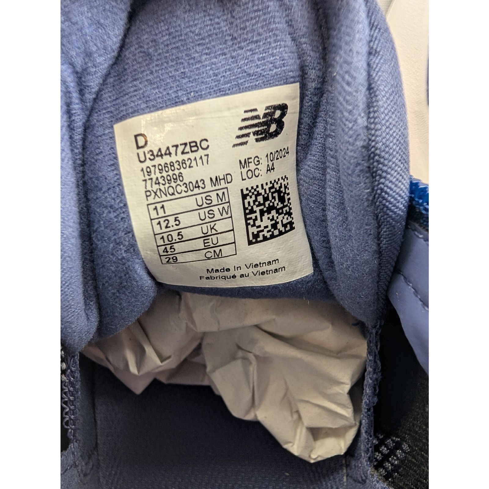 New Balance Figs x New Balance 3447 ZIP in Wayfarer size M11/W12.5 Size US 11 / EU 44 - 3 Thumbnail