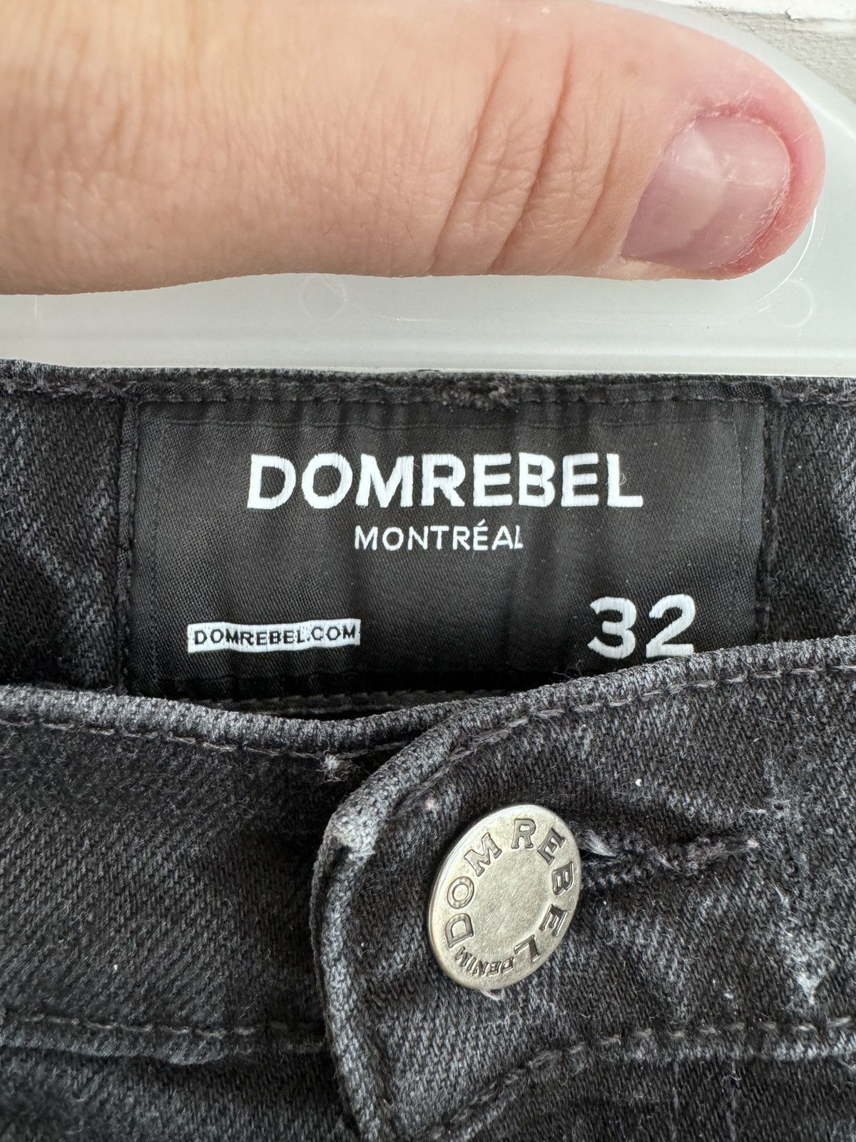 DOMREBEL Dom Rebel “Bart Simpson” Denim Size US 32 / EU 48 - 7 Thumbnail