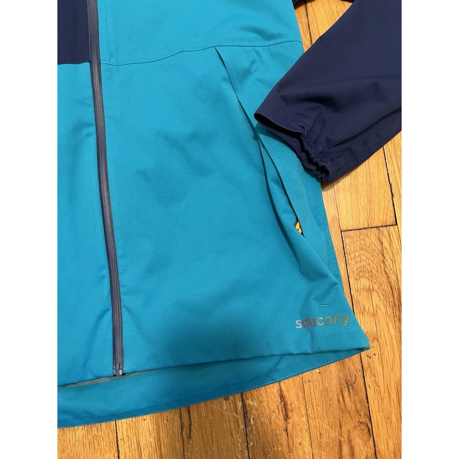 Saucony Saucony Boulder Drizzle Jacket Colorblock Size XS A003104 Size US XS / EU 42 / 0 - 2 Thumbnail