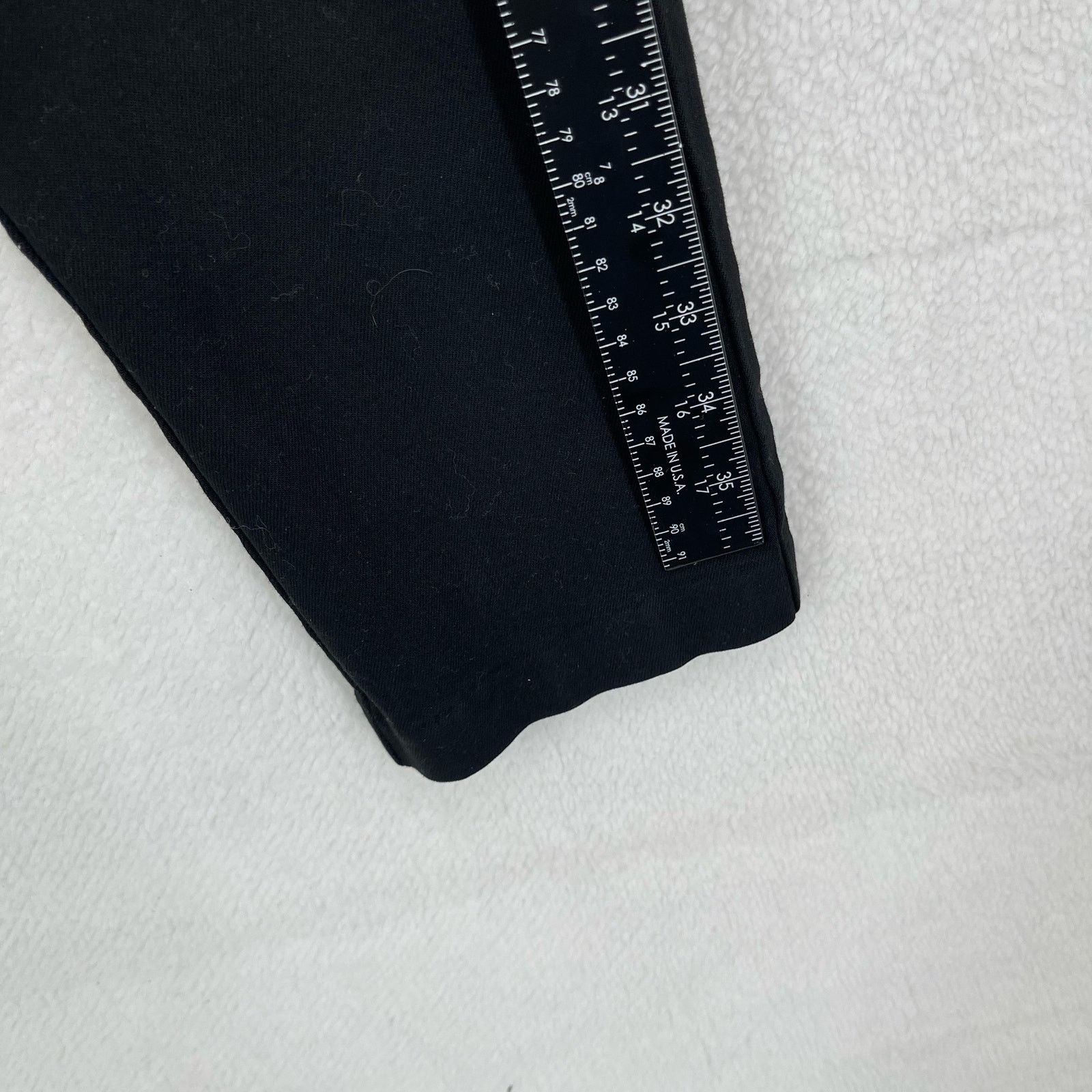 Madewell Madewell Fraser Slim Black Dress Pants 27 Business Casual Size 27" / US 4 / IT 40 - 6 Thumbnail